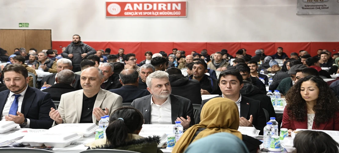Büyükşehir’in İftar Sofrası Andırın’da Kuruldu