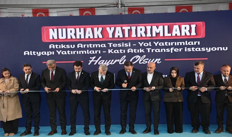 Büyükşehir’in Nurhak Yatırımlarının Açılışı Gerçekleştirildi