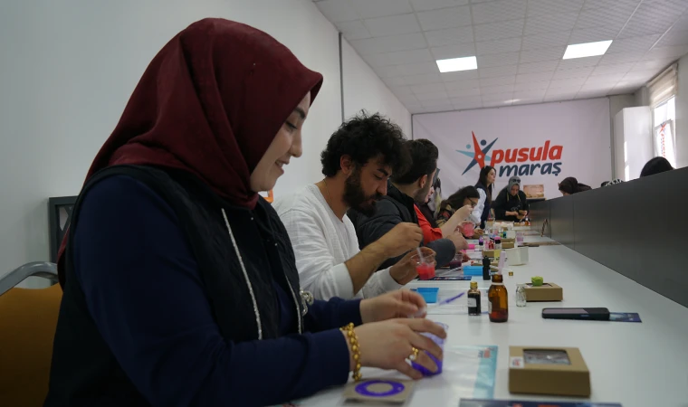 Gençler Pusula Maraş’ın Atölyesinde Hem Öğrendi Hem Üretti