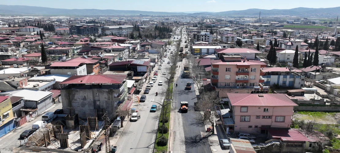 Şehirde Asfalt Mesaisi Sürüyor