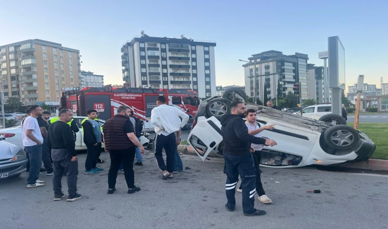 Kahramanmaraş’ta 12 saatte 4 kaza! 10 kişi hastanelik oldu