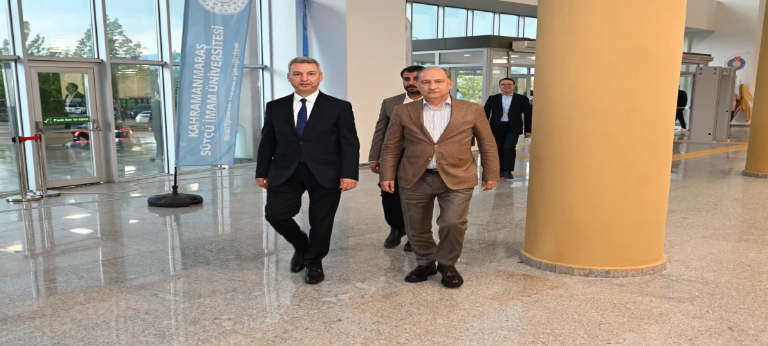 Tarım ve Orman Bakan Yardımcısı Abdulkadir Polat’tan Rektör Okumuş’a Hayırlı Olsun Ziyareti