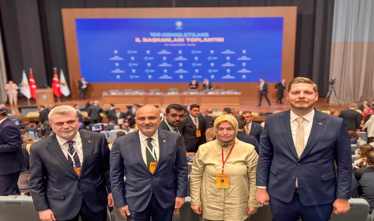 Başkan Görgel, AK Parti 180. Genişletilmiş İl Başkanları Toplantısı’na Katıldı