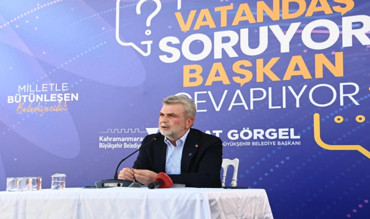 Başkan Fırat Görgel; “Kahramanmaraş’ımızı Geleceğe Güçlü Yatırımlarla Hazırlıyoruz”