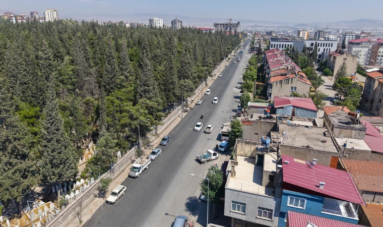 Büyükşehir, Şeyh Adil ve Girne Caddelerini Sıcak Asfaltla Yeniledi