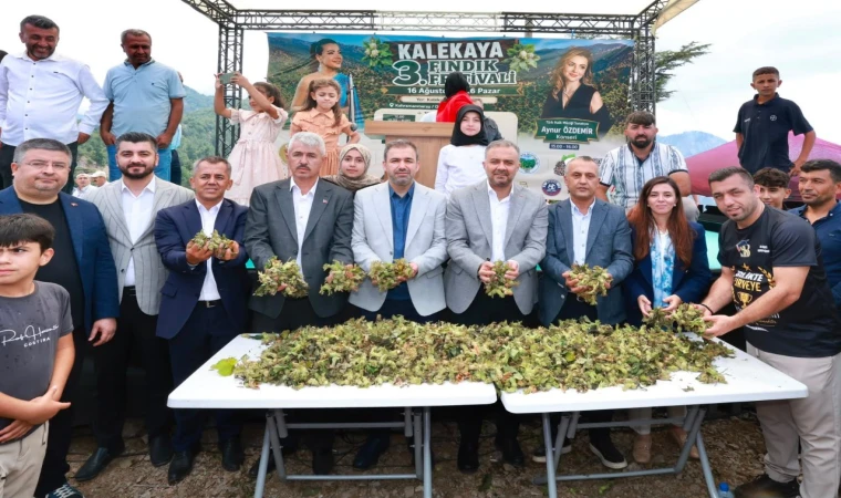 Başkan Toptaş, Kahramanmaraş’ın Karadeniz’i Kalekaya’da Fındık Festivali’ne katıldı