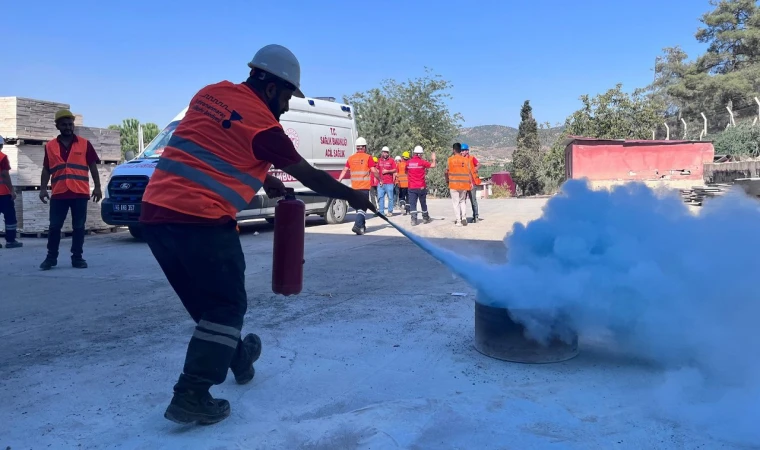 Büyükşehirden Gerçeği Aratmayan Yangın ve Kurtarma Tatbikatı