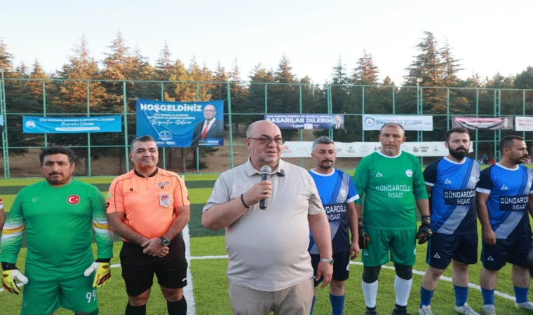 Kahramanmaraş’ta Kurumlar Arası Futbol Turnuvası Heyecanı Sürüyor