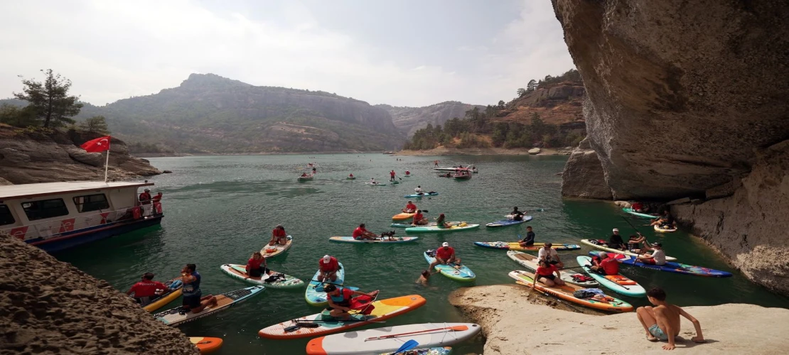 Ali Kayası’nın İhtişamı Su Sporları ile Birleşti
