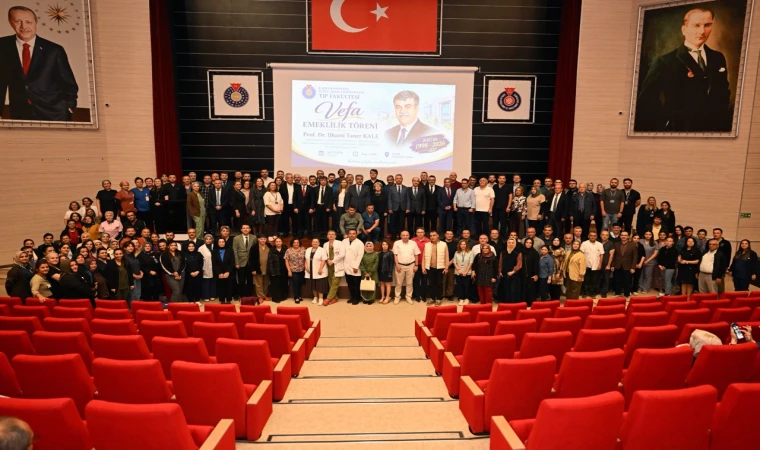 Prof. Dr. İlhami Taner Kale için Emeklilik Töreni Düzenlendi