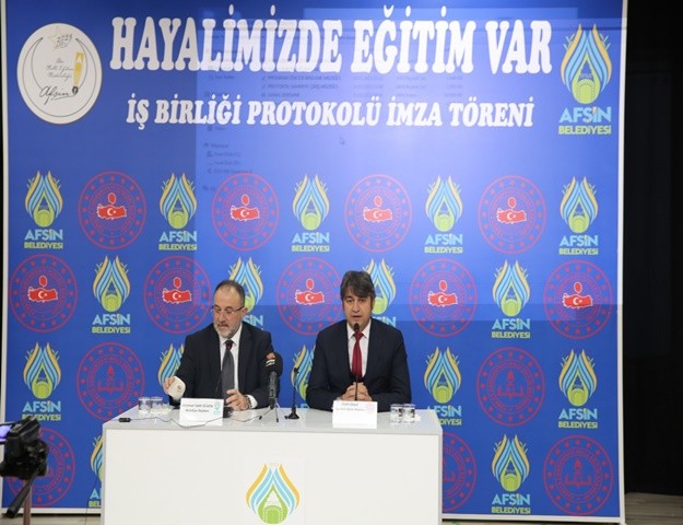 Afşin Belediyesi'nden "Hayalimizde Eğitim Var" Projesi