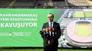 Kahramanmaraş Yeni Stadyumuna Kavuşuyor