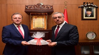 Başkan Hayrettin Güngör BİK Genel Müdürü Rıdvan Duran’ı Ağırladı