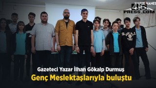 Gazeteci - Yazar İlhan Gökalp Durmuş Genç Meslektaşlarıyla Buluştu