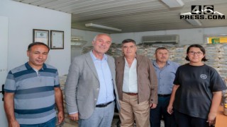 Başkan Tıraş, Elbistan TMO kent tarımına katkı sunuyor
