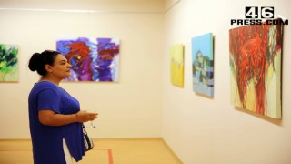Ressam Durmuş'un SANKO Sanat Galerisin'deki Sergisi İlgi Görüyor