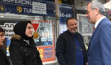 Başkan Güngör, Esnaf Ziyaretlerini Sürdürüyor