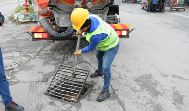 KASKİ'den Rögar ve Mazgal Temizliği