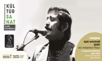 Âşık Mahzuni Şerif Ses Yarışması’nın Finali Gerçekleştirilecek