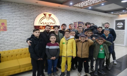 Başkan Gürbüz’ün İyiliği Yay Projesine Salon By Kuaförden destek