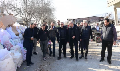 Başkan Güngör’den Hal Esnafına Ziyaret