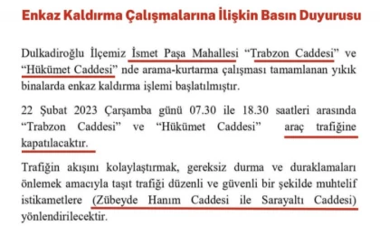 Sürücülerin Dikkatine!