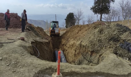 Dulkadiroğlu’nda Depremden Etkilenen Kırsal Mahallelerde Altyapı Çalışmaları Devam Ediyor