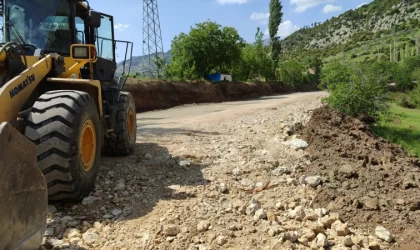 Büyükşehir Kırsal Mahalle Yollarında