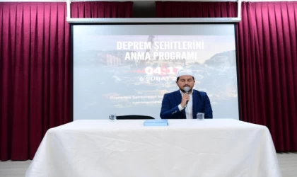 Depremde Hayatını Kaybedenler Dualarla Anıldı