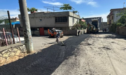 Dulkadiroğlu’nda Asfalt Çalışmaları Devam Ediyor