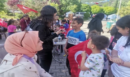 Kahramanmaraş’ta çocuklar gönüllerince eğlendi 