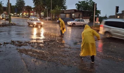 Sağanak Yağışa Müdahale