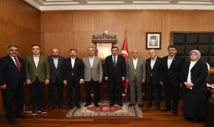 Cumhurbaşkanı Yardımcısı Yılmaz’dan Büyükşehir’e Ziyaret