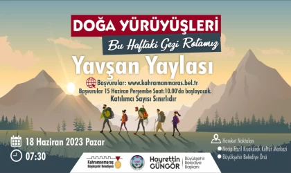 Doğa Tutkunları Yavşan Yaylası’nı Ziyaret Edecek