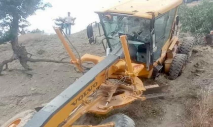 Kahramanmaraş’ta greyderin freni boşaldı: 2 ölü!