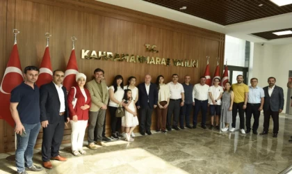 Vali Çoşkun LGS Şampiyonları Misafir Etti