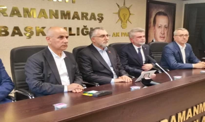 Çalışma ve Sosyal Güvenlik Bakanı Işıkhan, AK Parti İl Başkanlığını ziyaret etti
