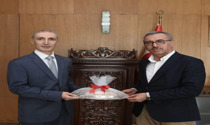 Cumhuriyet Başsavcısı Çelik’ten Başkan Güngör’e Veda Ziyareti