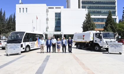 UNDP ve TBB’den Büyükşehir’e Yeni Hizmet Araçları