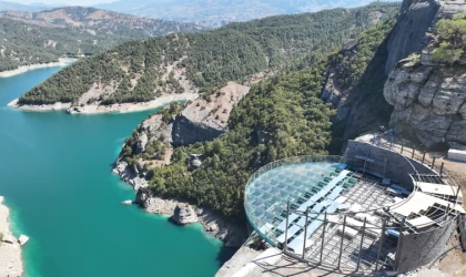 Ali Kayası Cam Teras ve Turizm Tesisleri’nde Sona Yaklaşıldı