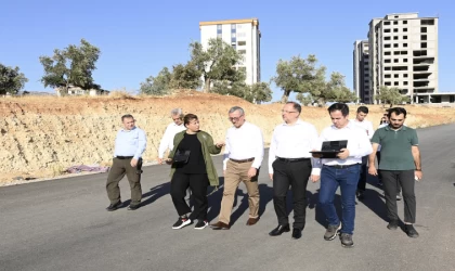 Başkan Güngör, Bakan Yardımcısı Gürgen’le Çalışmaları Yerinde İnceledi