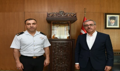 Başkan Güngör, İl Jandarma Komutanı İnan’ı Misafir Etti
