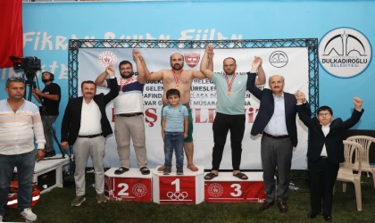 Dulkadiroğlu Bertiz Güreşleri Düzenlendi