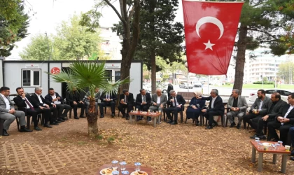 Başkan Güngör’den MHP İl Başkanı Demiröz’e Hayırlı Olsun Ziyareti