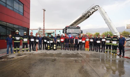 Büyükşehir’in Yeni İtfaiye Erleri Göreve Başladı