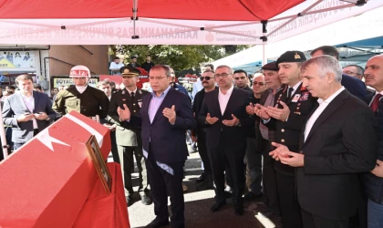 Şehit Bektaş’ın Naaşı Toprağa Verildi