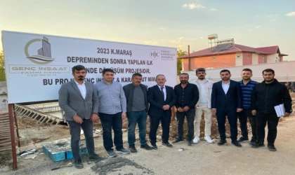 Yerinde Dönüşüm Projesine Afşin’den ilk örnek