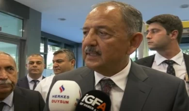 Bakan Özhaseki: Fay hatlarında yapılaşmaya izin vermeyeceğiz