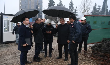 Başkan Güngör, Bakan Yardımcısı Gürgen ile Şehir Tasarım Alanlarını İnceledi