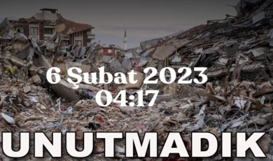 6 Şubat Asrın Felaketi’nin yıl dönümü